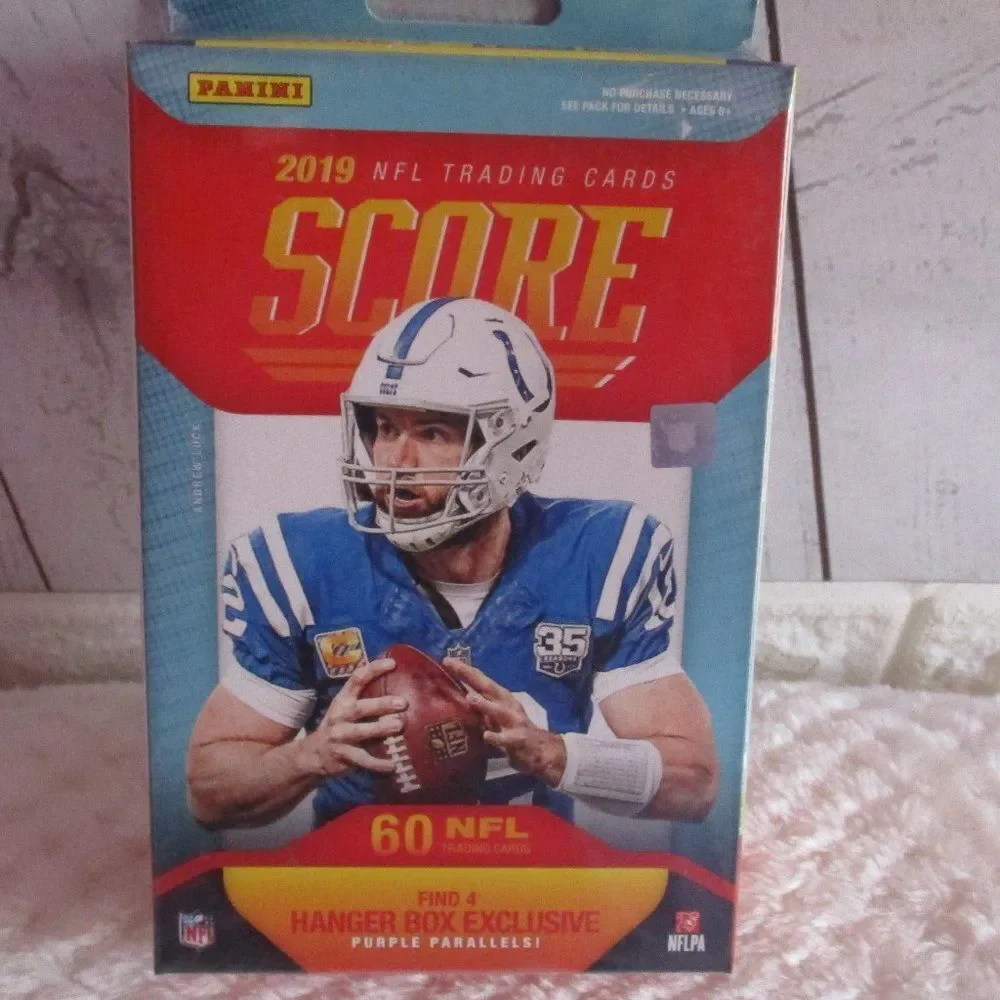 2019 Panini Score Football Hanger Box and …